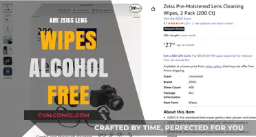 Are Zeiss Lens Wipes Alcohol-Free? A Comprehensive Guide