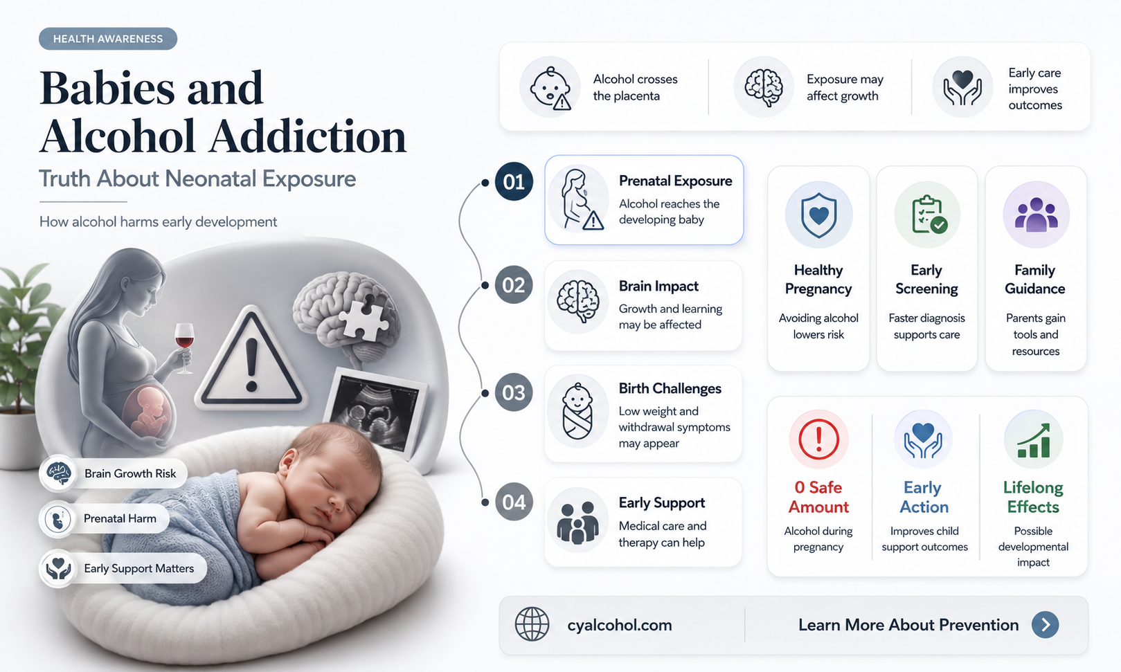 are babies born addicted to alcohol