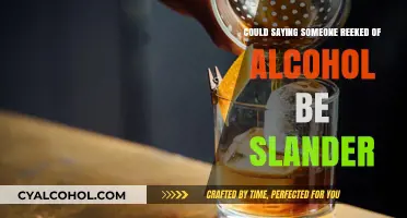 Is Accusing Someone of Smelling Like Alcohol Slander? Legal Insights