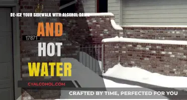 The Best DIY De-Icer: Alcohol, Dawn, Hot Water