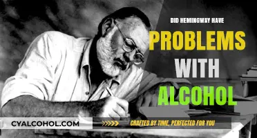 Hemingway's Struggle: Alcohol's Grip on the Literary Legend's Life