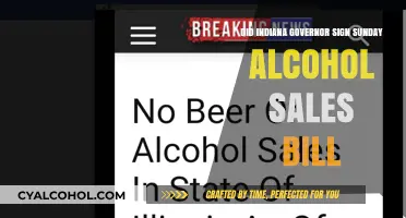 Indiana Governor Signs Sunday Alcohol Sales Bill: What It Means