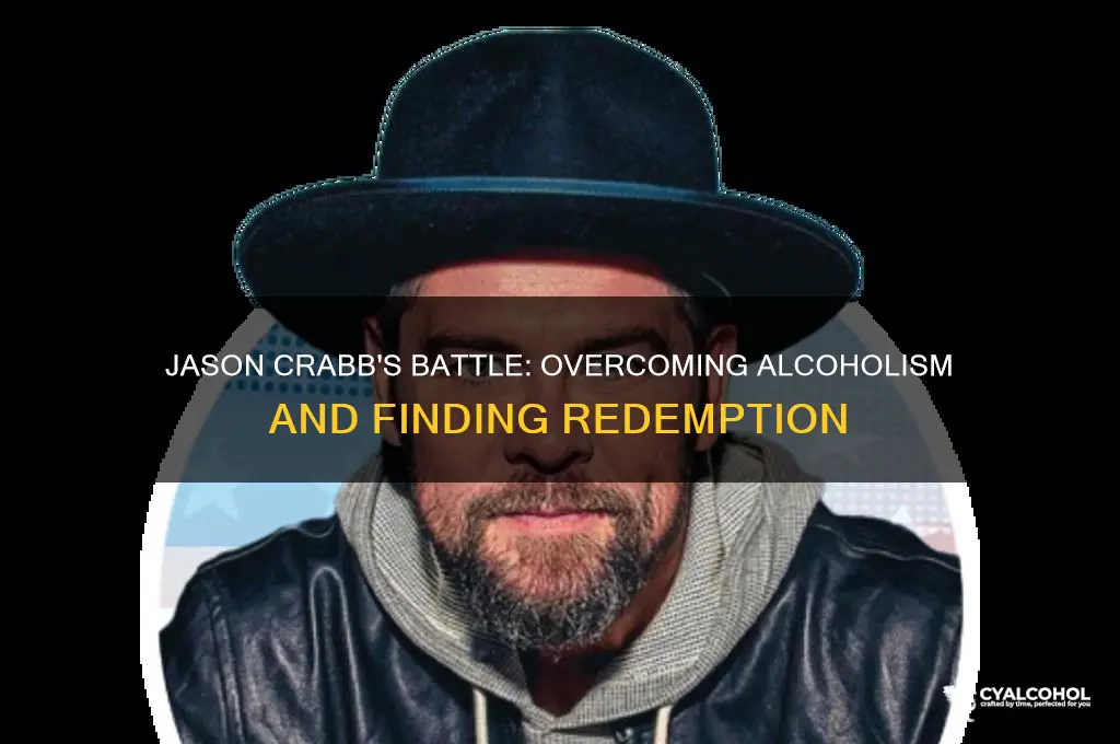 did jason crabb have a bout with alcoholism