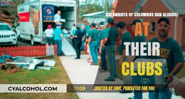 Knights of Columbus: Alcohol Ban in Clubs?