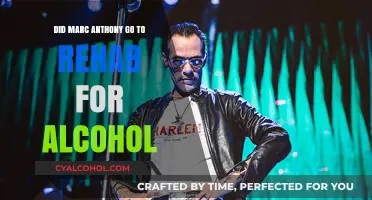 Marc Anthony's Alcohol Rehab: Fact or Fiction?