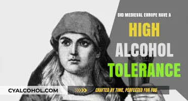 Medieval Europe's Alcohol Consumption: Did They Have Higher Tolerance?