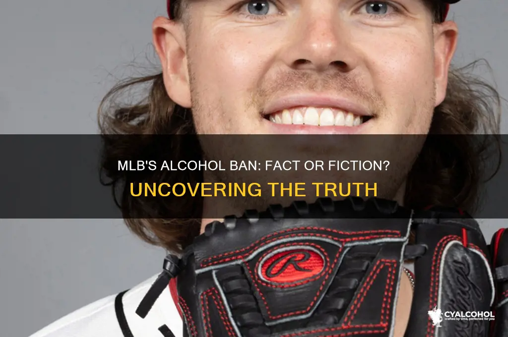 did mlb ban alcohol