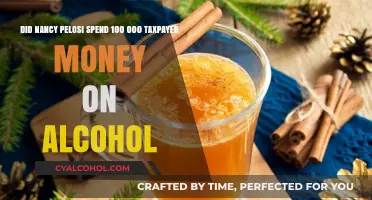 Nancy Pelosi's Alcohol Bill: Who Pays?