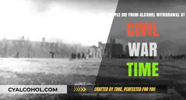 Civil War Alcohol Withdrawal: Deadly Treatment