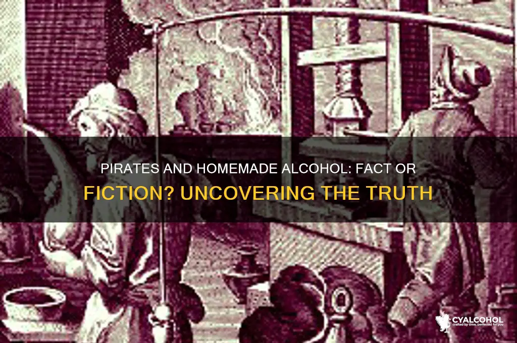 did pirates brew their own alcohol