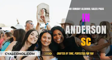 Anderson SC Sunday Alcohol Sales: Did the New Law Pass?