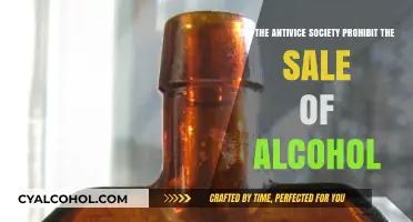Antivice Society: Alcohol Sale Prohibition