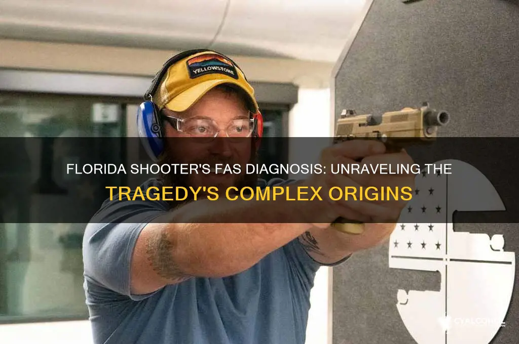 did the flordia shooter have fetal alcohol syndrome