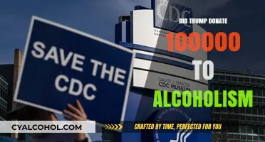 Trump's $100,000 Donation: Supporting Alcoholism Recovery Efforts?