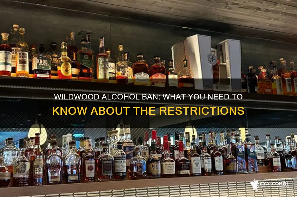 did wildwood ban alcohol