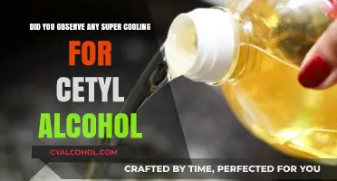 Supercooling Cetyl Alcohol: What Did We Find?