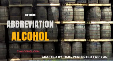 Unraveling 1860s Alcohol Abbreviations: A Historical Linguistic Journey