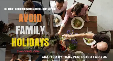 Adult Children and Alcohol: Avoiding Family Holidays