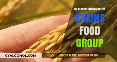 Alcohol and Grains: Unraveling the Misconception of Their Food Group Tie