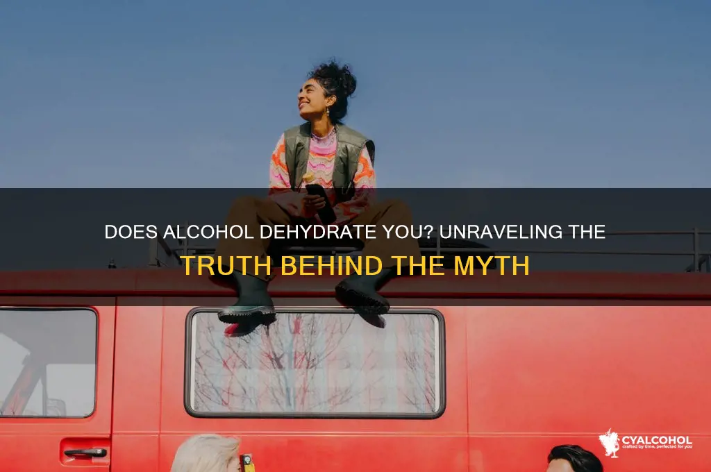 do alcohol dehydrate you