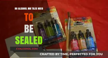 Sealing Alcohol Ink Tiles: Essential or Optional for Longevity?