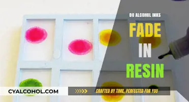Do Alcohol Inks Fade in Resin? Longevity and Tips