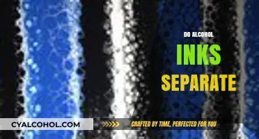 Do Alcohol Inks Separate? Understanding Color Separation in Art