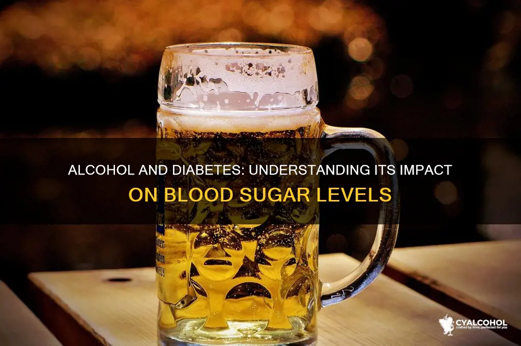 do alcohol lower diabetics