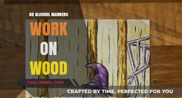 Can Alcohol Markers Effectively Enhance Wood Art Projects?