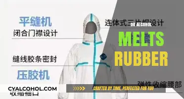 Does Alcohol Melt Rubber? Exploring the Science Behind the Myth