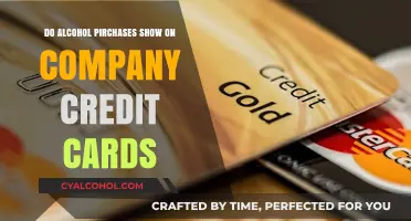 Do Alcohol Purchases Appear on Company Credit Card Statements?