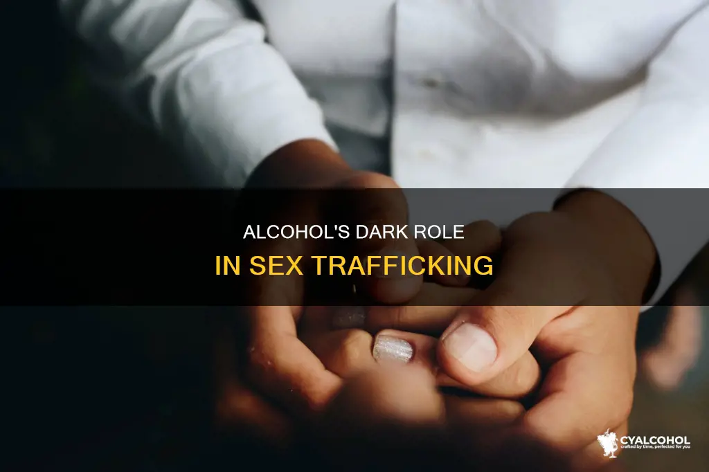 do alcohol play a major factor in sexally trafficking