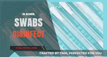 Do Alcohol Swabs Effectively Disinfect Surfaces and Skin?