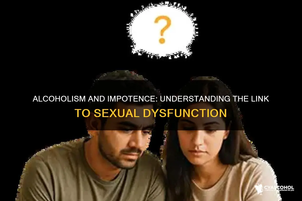 do alcoholics become impotent