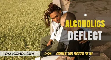 Do Alcoholics Deflect Responsibility? Uncovering Patterns in Addiction Behavior