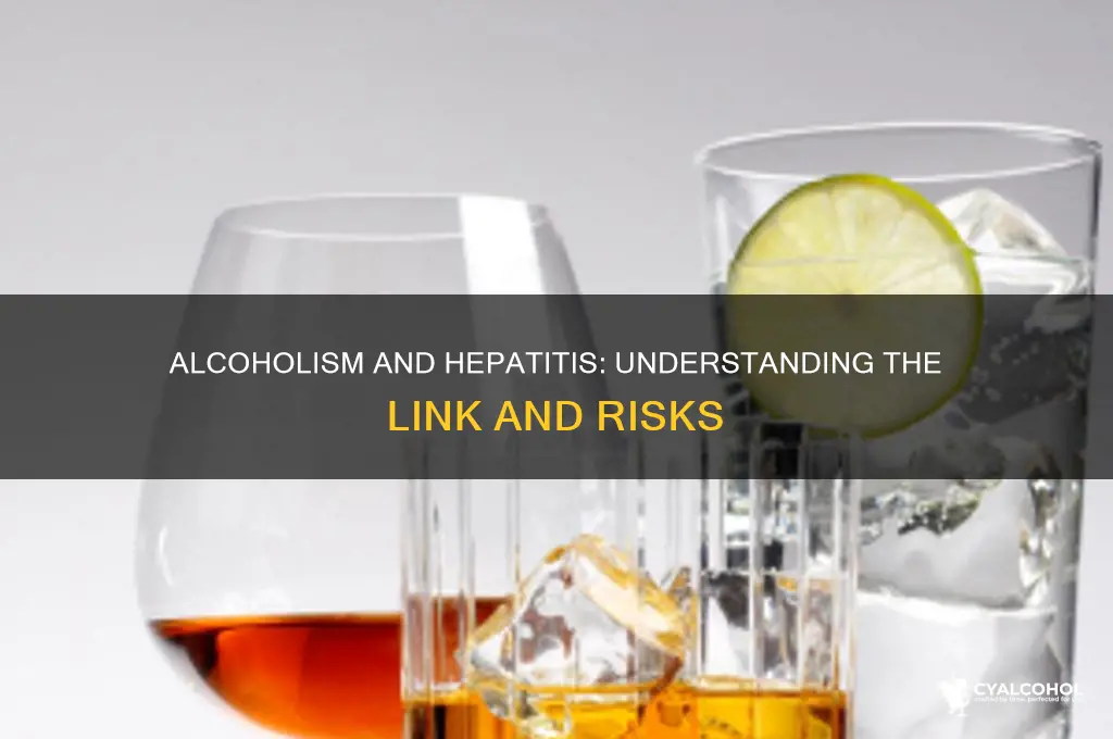 do alcoholics develop hepatitis