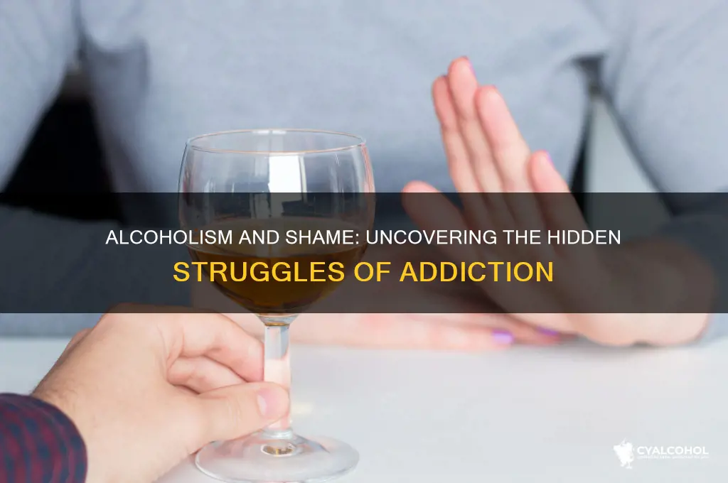 do alcoholics feel ashamed