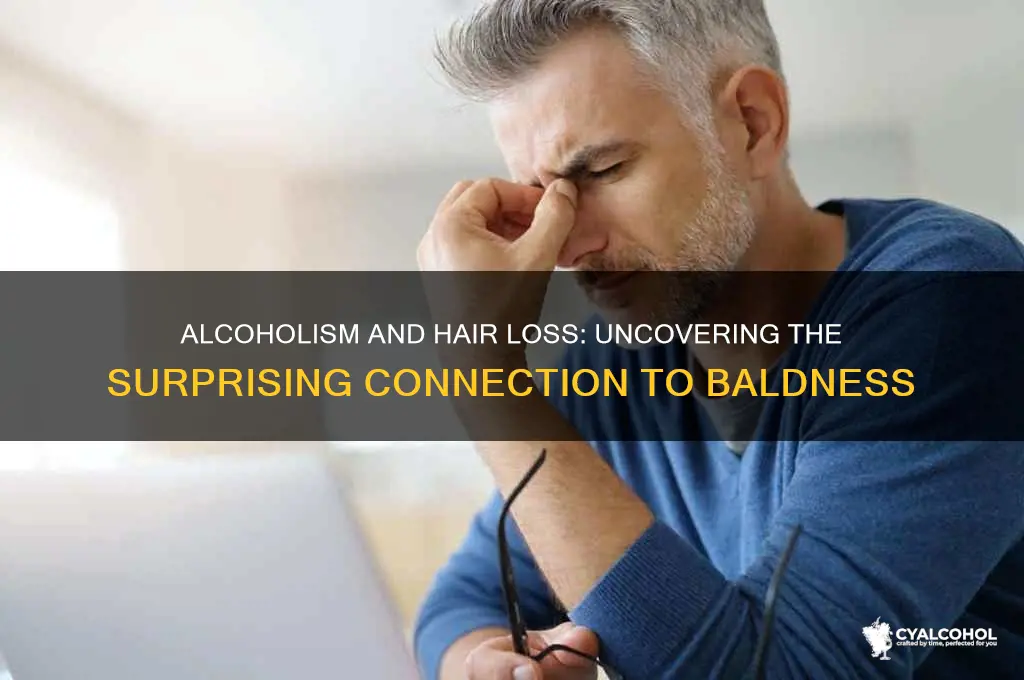 do alcoholics go bald