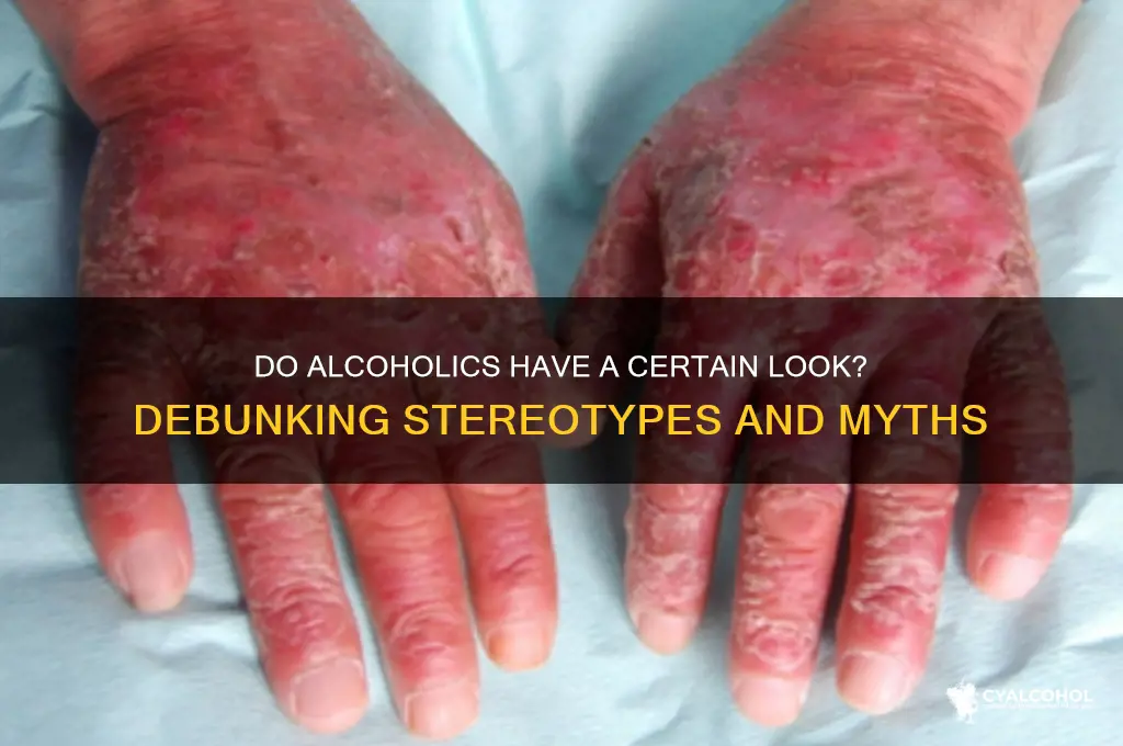 do alcoholics have a certain look