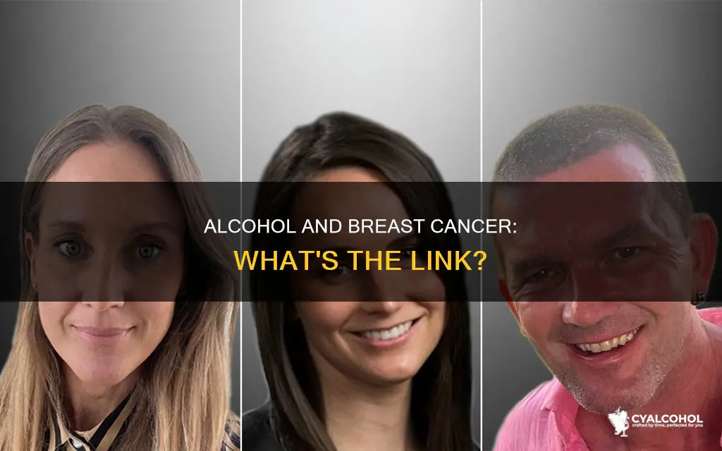 do alcoholics have a higher incience of breast cancer