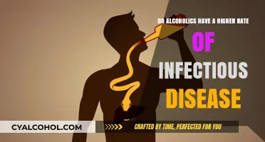 Alcoholics: Higher Risk of Contracting Infectious Diseases