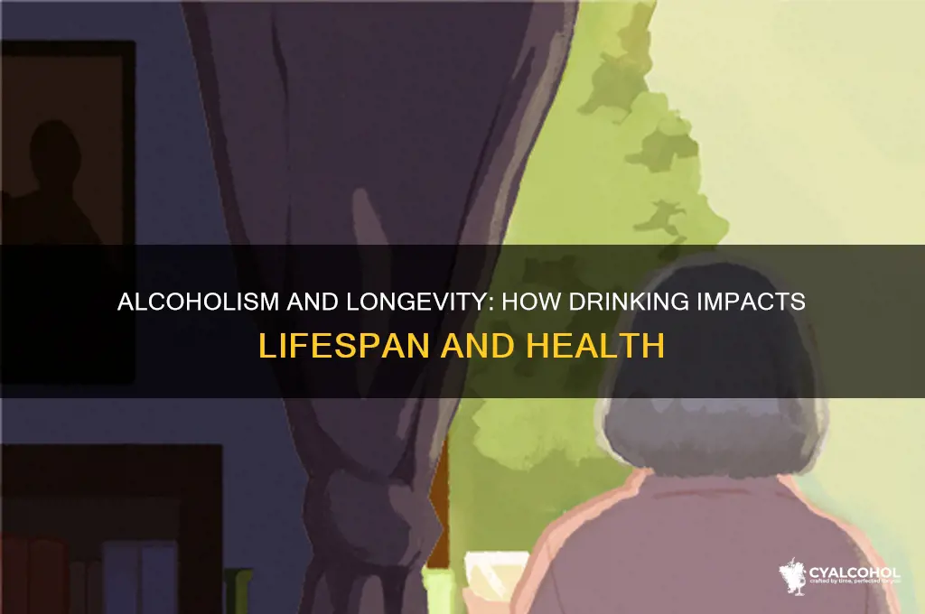 do alcoholics have a shorter lifespan