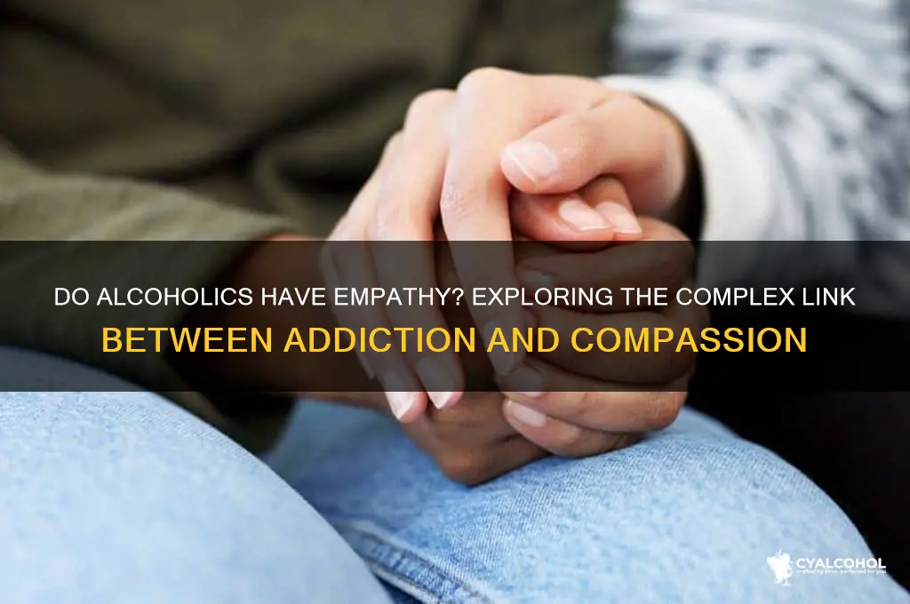 do alcoholics have empathy