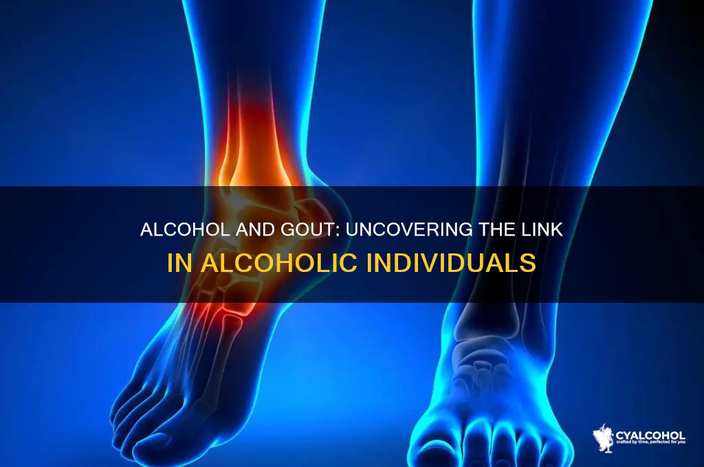 do alcoholics have gout