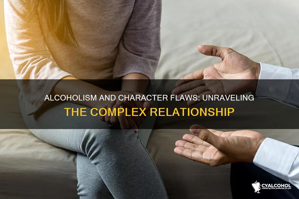 do alcoholics have problems with characters
