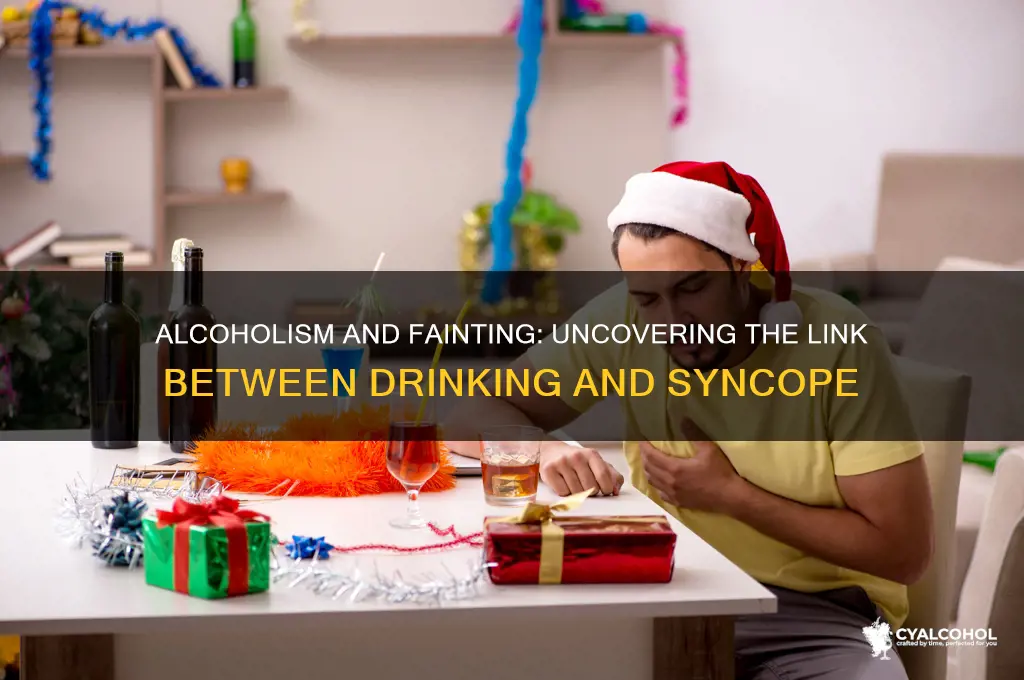 do alcoholics have problems with fainting