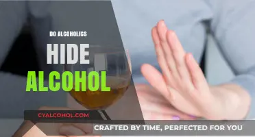 Concealing the Habit: How Alcoholics Hide Alcohol from Loved Ones