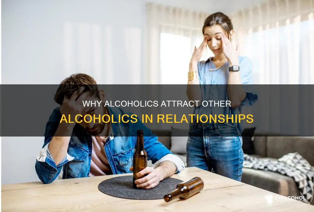 do alcoholics look for partners who are also alcoholics
