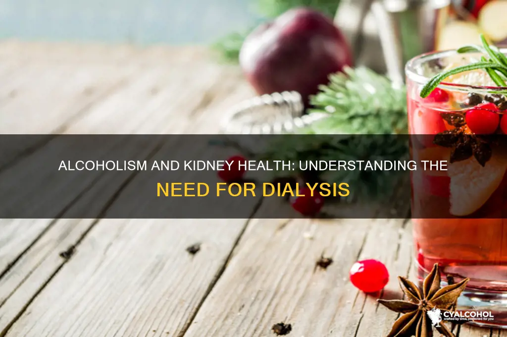 do alcoholics need dialysis