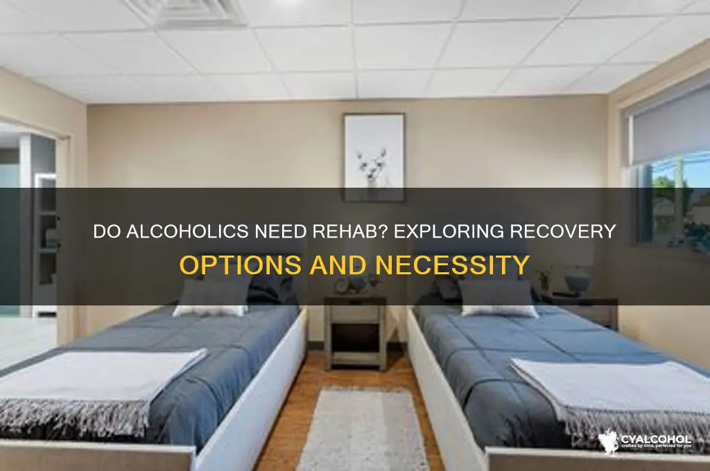 do alcoholics need rehab